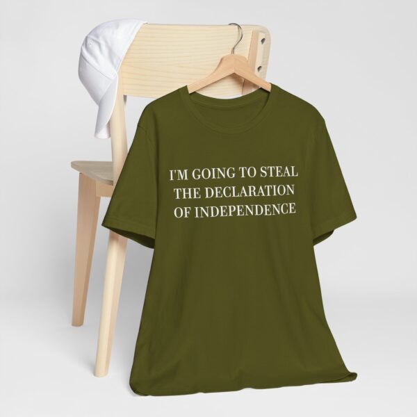 Steal the Declaration of Independence T-Shirt – Funny Nicolas Cage Meme Tee for Movie & History Fans - Image 6