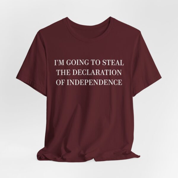 Steal the Declaration of Independence T-Shirt – Funny Nicolas Cage Meme Tee for Movie & History Fans - Image 13