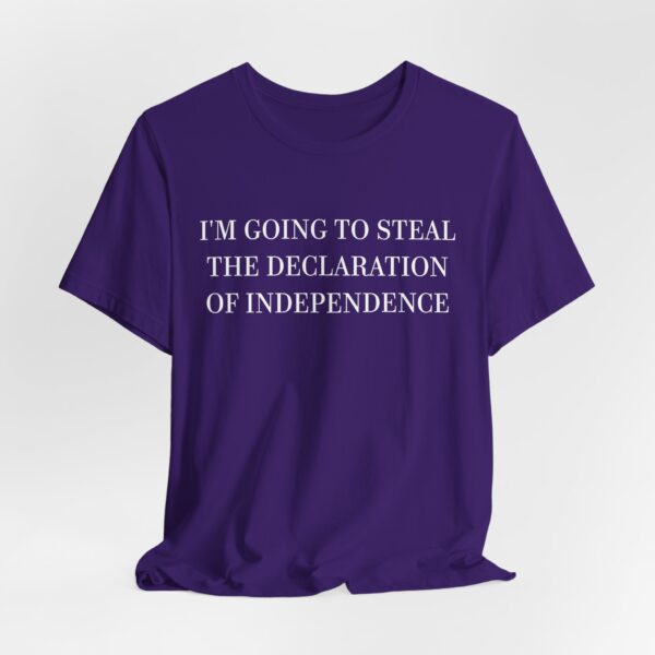 Steal the Declaration of Independence T-Shirt – Funny Nicolas Cage Meme Tee for Movie & History Fans - Image 12