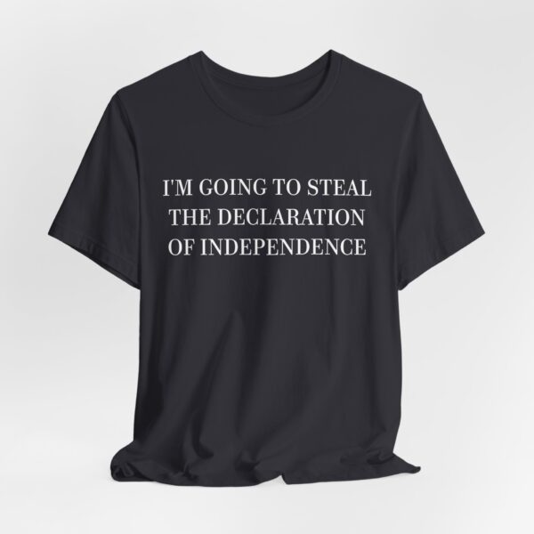 Steal the Declaration of Independence T-Shirt – Funny Nicolas Cage Meme Tee for Movie & History Fans - Image 7