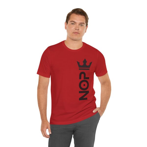 Unisex Jersey Tee with Crown Design, No Kings in America T-Shirt – A Bold Statement of Patriotism and Freedom - Image 19