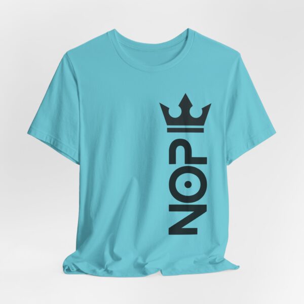 Unisex Jersey Tee with Crown Design, No Kings in America T-Shirt – A Bold Statement of Patriotism and Freedom - Image 14