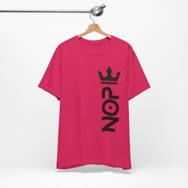 Unisex Jersey Tee with Crown Design, No Kings in America T-Shirt – A Bold Statement of Patriotism and Freedom - Image 16