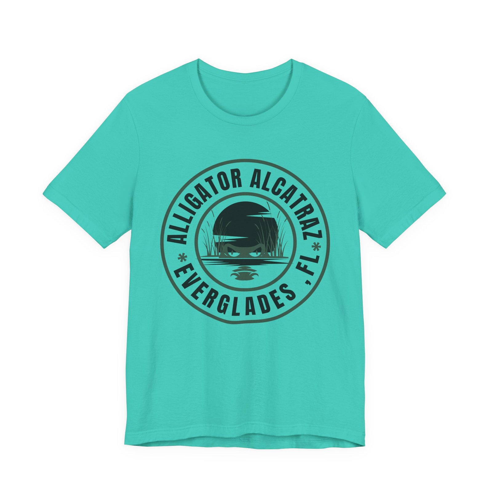 Alligator Alcatraz Florida Everglades T-Shirt - Image 35